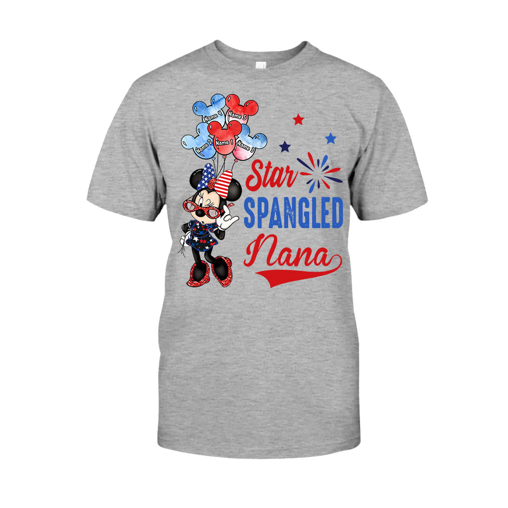 Personalized Independence Day Grandma T-shirt and Hoodie Gift T-shirt & Hoodie GradoCreations