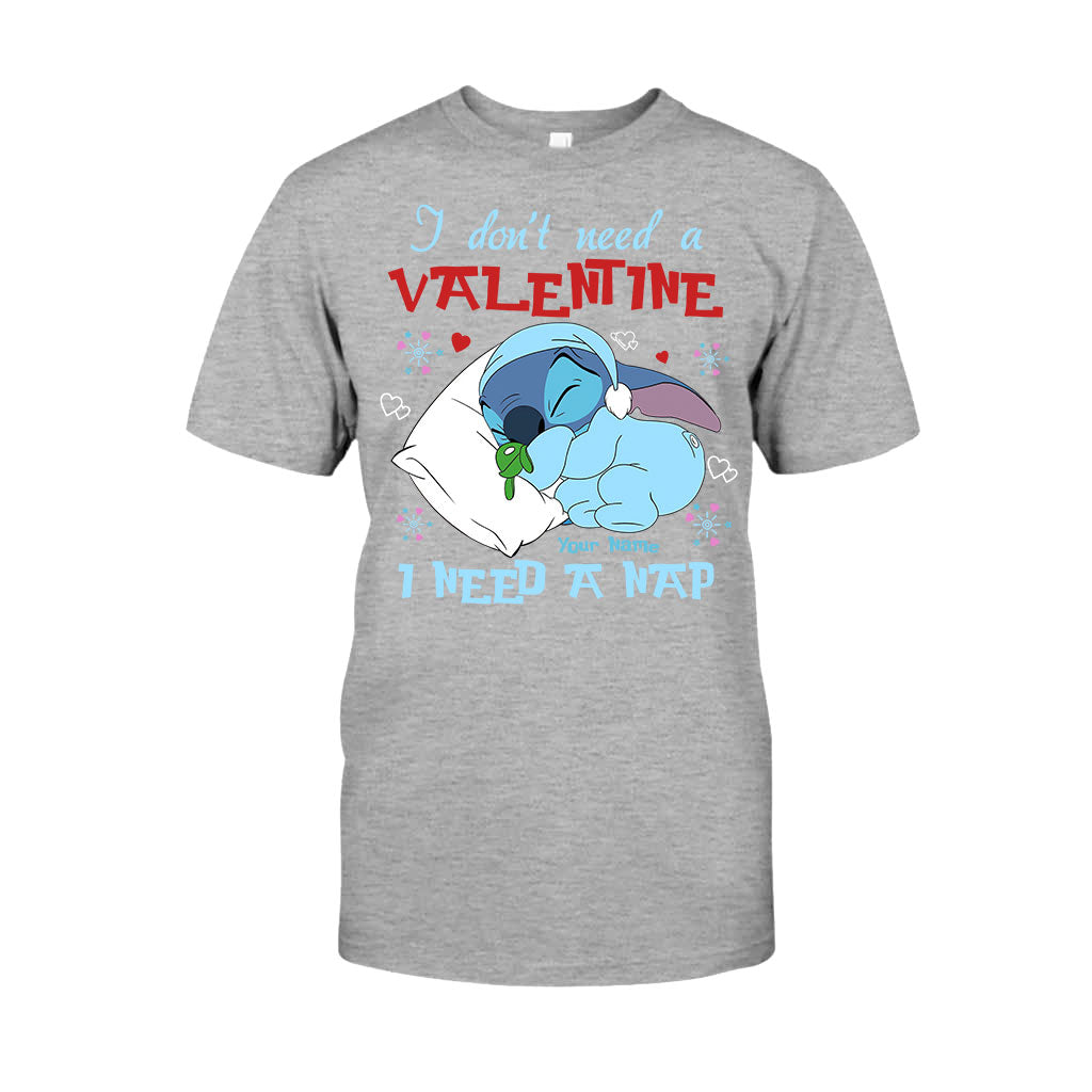 Personalized Valentine Ohana T-shirt & Hoodie Gift for Partner T-shirt & Hoodie GradoCreations