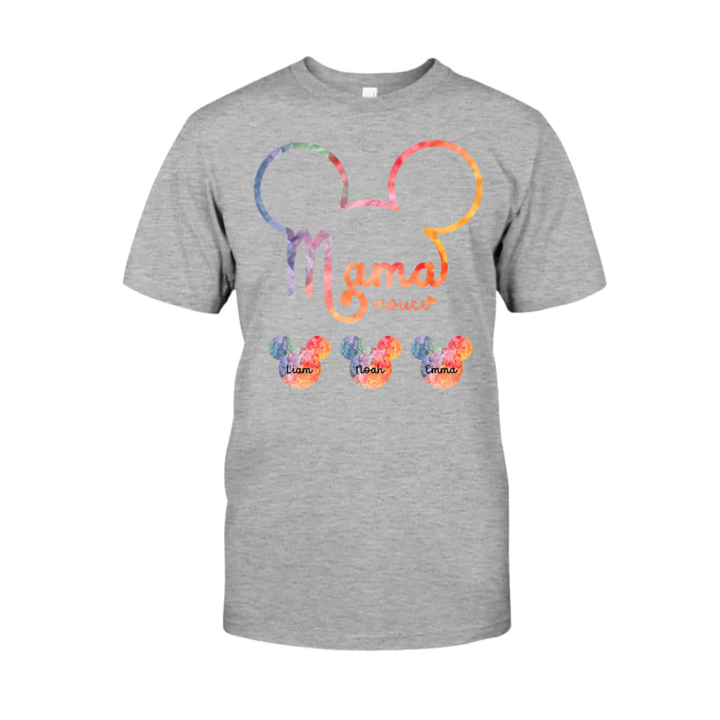 Personalized Mama Mouse T-shirt & Hoodie Gift for Mom T-shirt & Hoodie GradoCreations