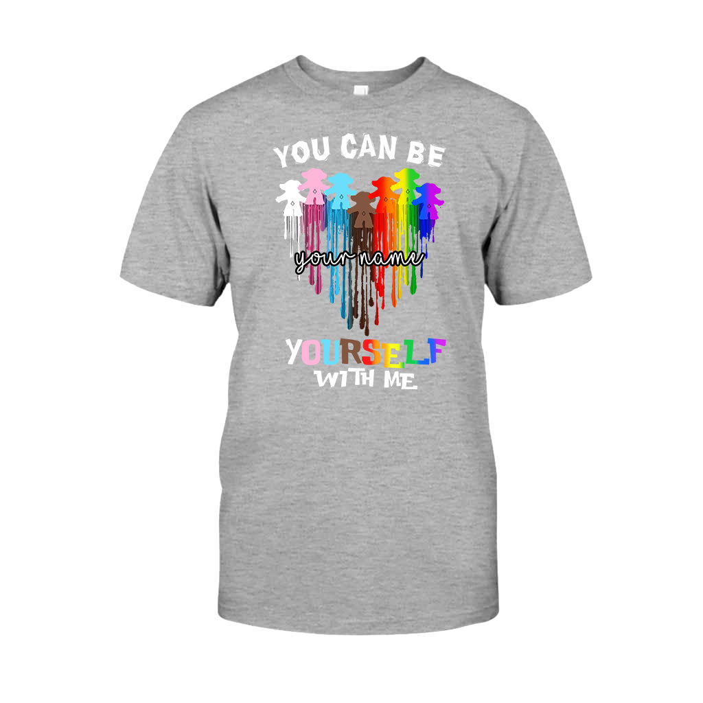 Personalized LGBT Support T-Shirt & Hoodie Custom Name Gift T-shirt & Hoodie GradoCreations