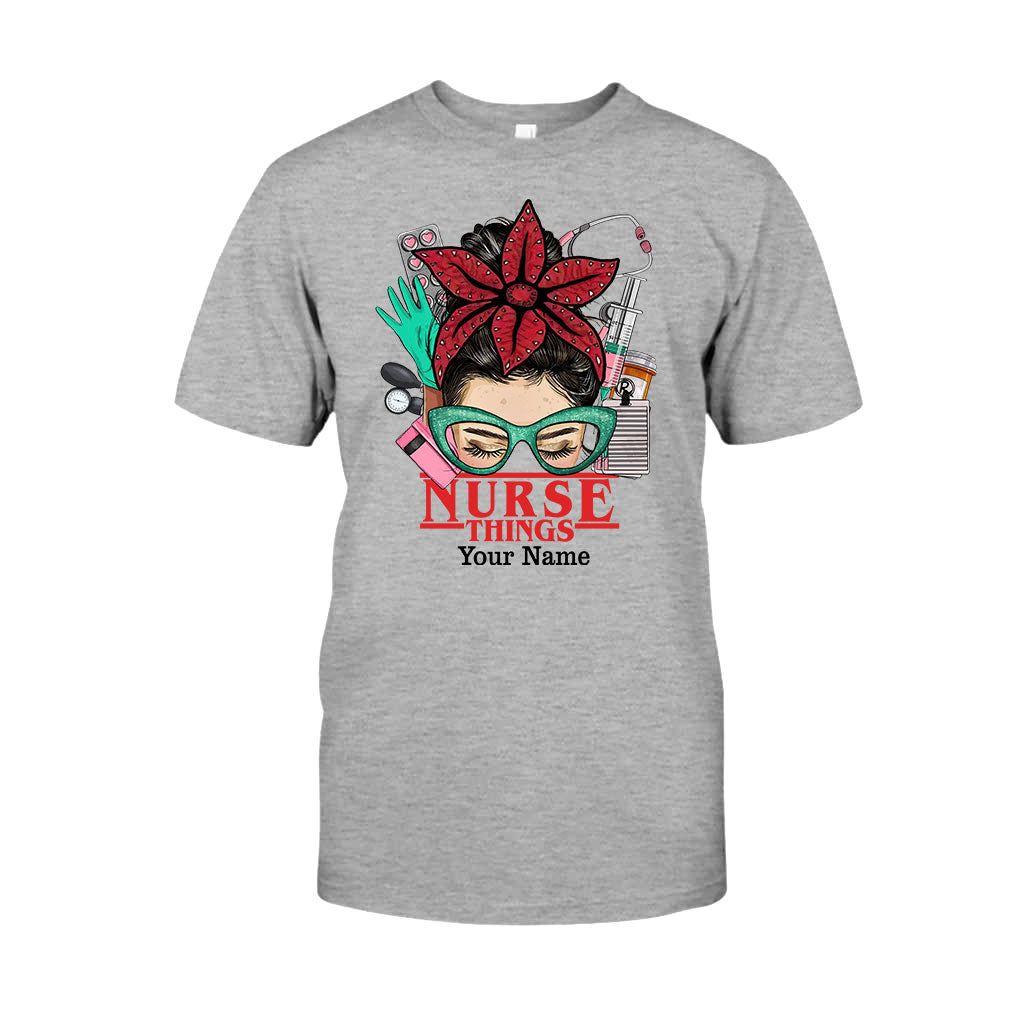 Personalized Nurse Things T-shirt & Hoodie Custom Name Gift T-shirt & Hoodie GradoCreations