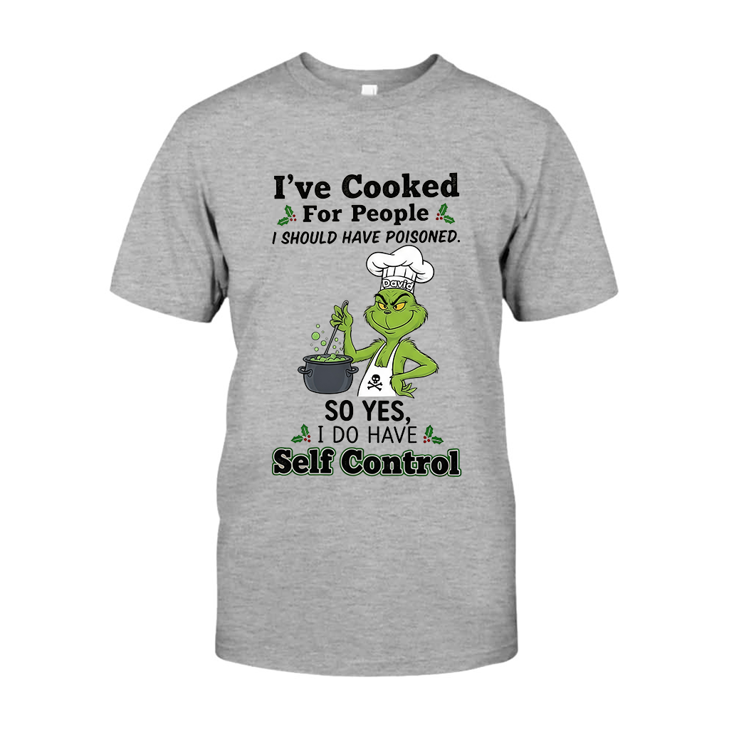 Personalized Funny Grinch T-shirt & Hoodie Gift for Christmas T-shirt & Hoodie GradoCreations