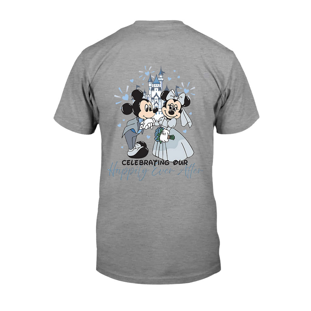 Personalized Disney Mouse T-Shirt & Hoodie for Couples - Custom Name & Date Gift T-shirt & Hoodie GradoCreations