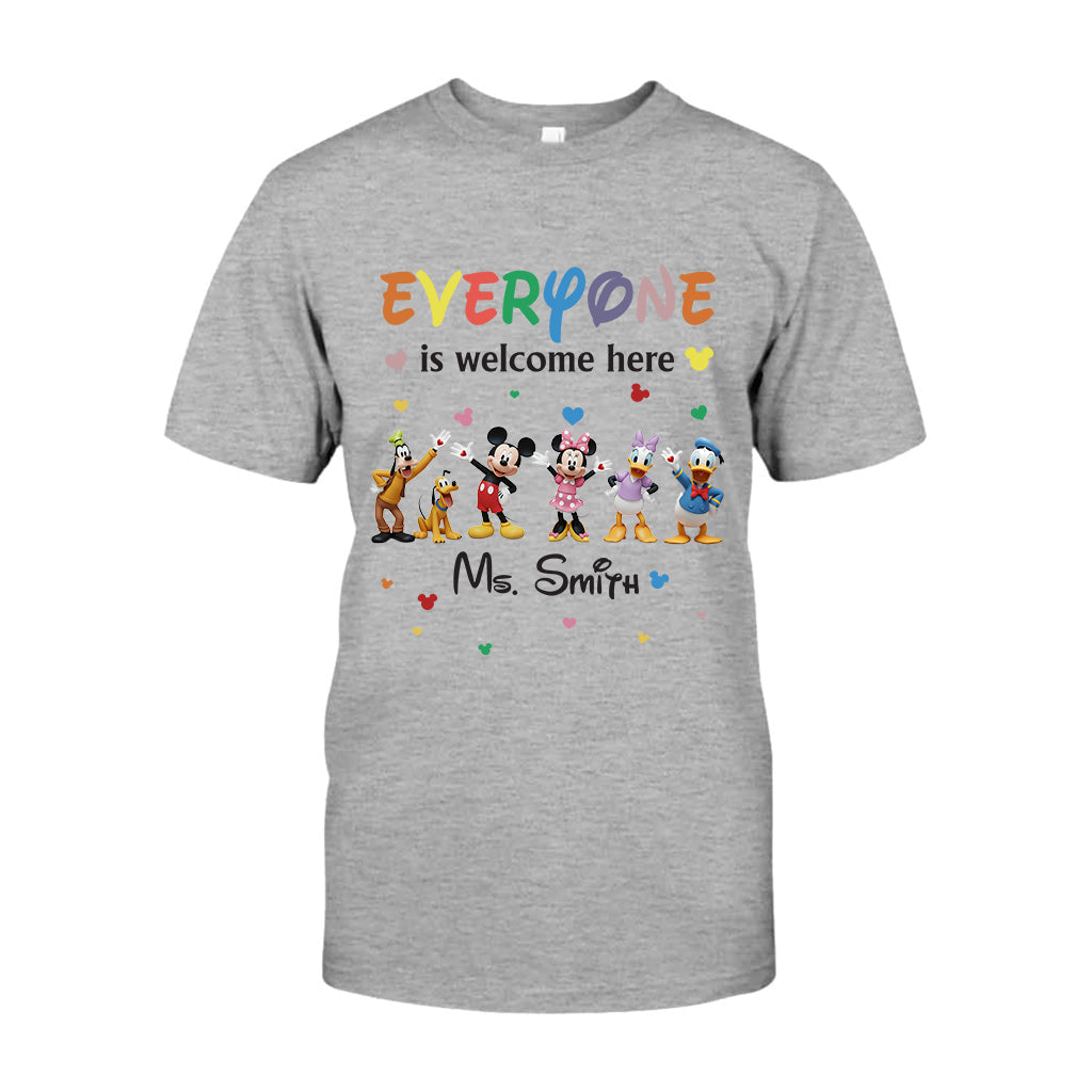 Personalized 'Everyone Is Welcome Here' T-shirt & Hoodie for Kids T-shirt & Hoodie GradoCreations
