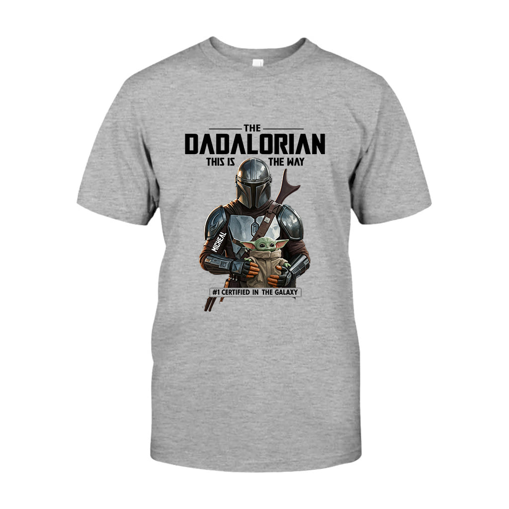 Personalized Dadalorian This Is The Way T-shirt & Hoodie Gift for Dad T-shirt & Hoodie GradoCreations