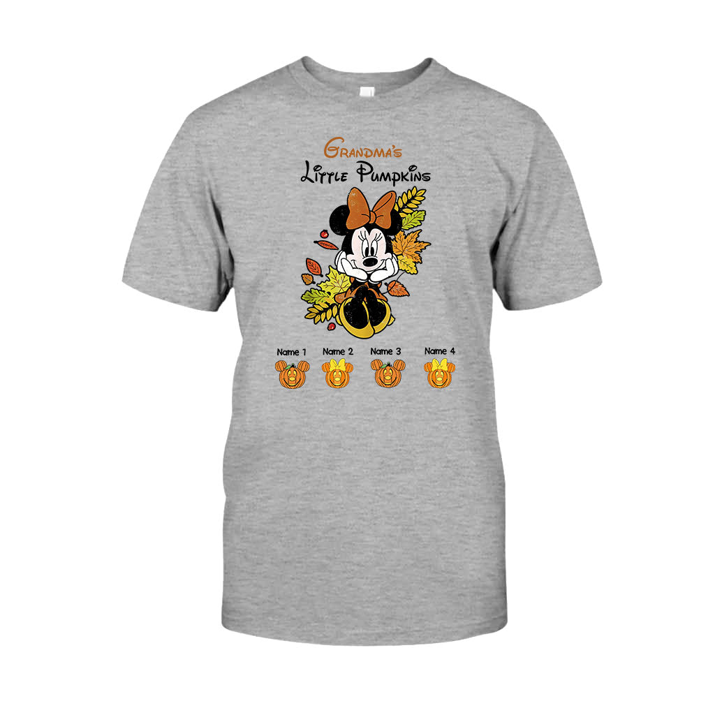 Personalized Grandma T-Shirt & Hoodie with Little Pumpkins Design T-shirt & Hoodie GradoCreations
