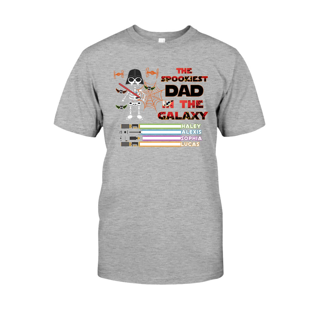 Personalized Halloween T-Shirt & Hoodie for Dad | Spookiest Gift Idea T-shirt & Hoodie GradoCreations