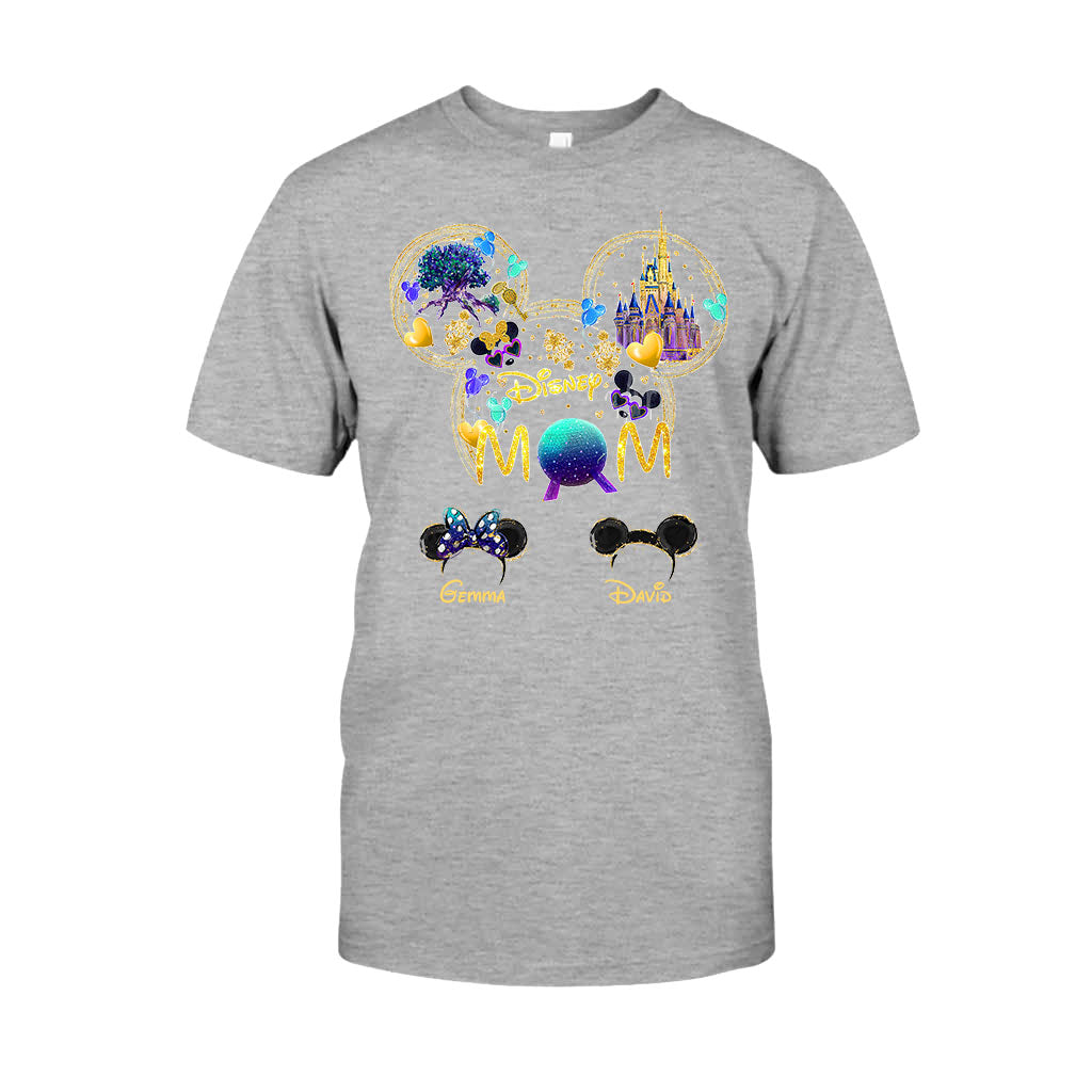 Personalized Disney Mom T-shirt Custom Name Gift for Mother's Day T-shirt & Hoodie GradoCreations
