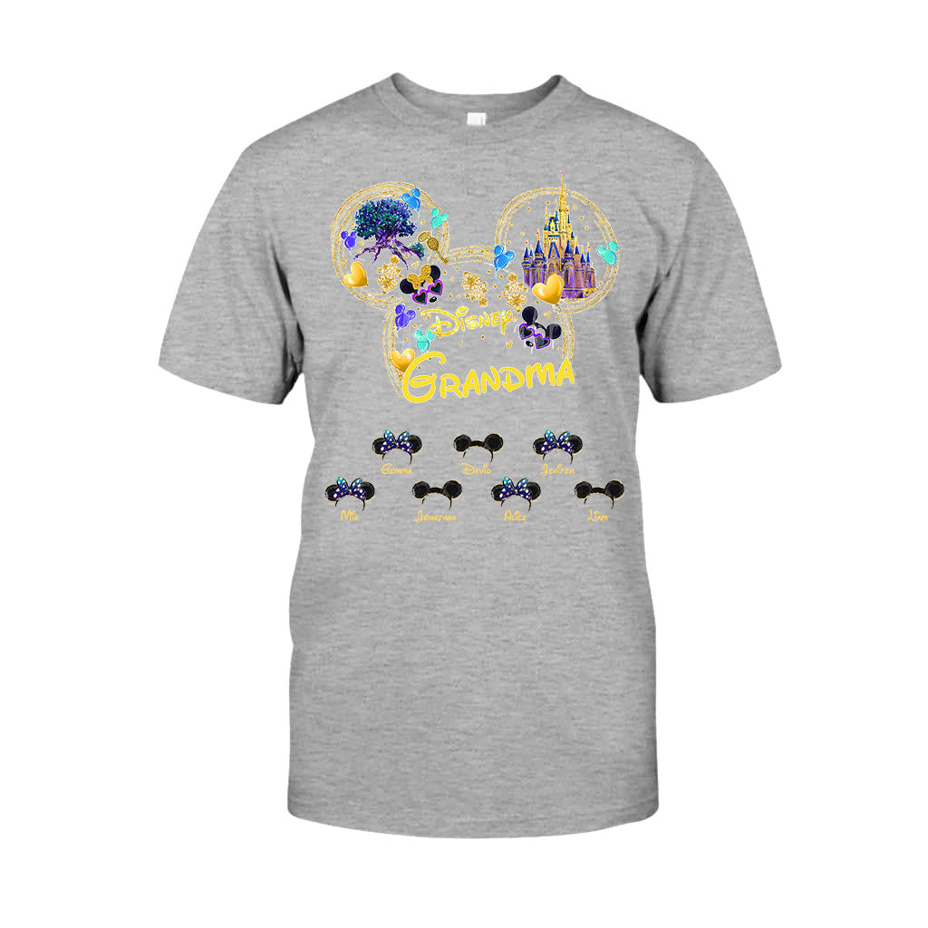 Personalized Disney Grandma T-shirt & Hoodie Gift for Mother's Day T-shirt & Hoodie GradoCreations