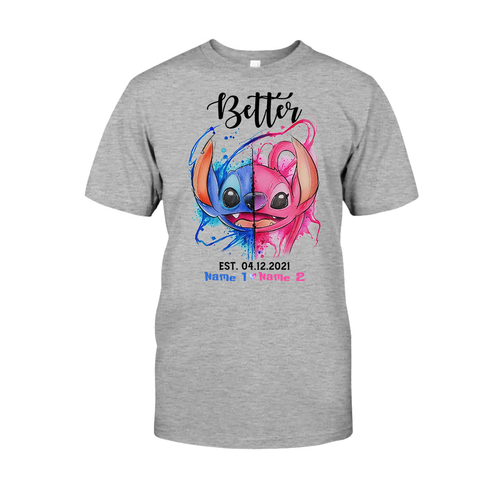 Personalized Couple Ohana T-shirts Hoodies Unique Gift Idea T-shirt & Hoodie GradoCreations