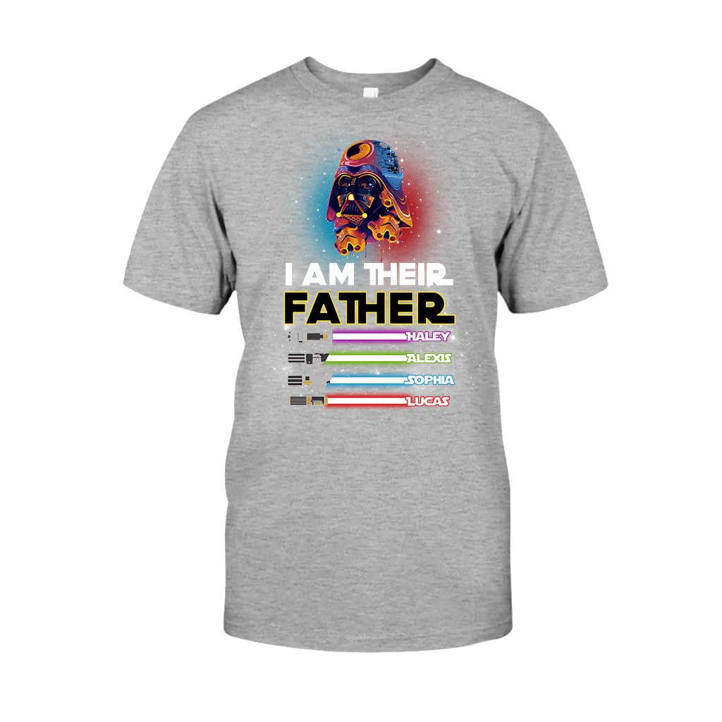 Personalized I Am Their Father T-shirt & Hoodie Gift for Dad T-shirt & Hoodie GradoCreations