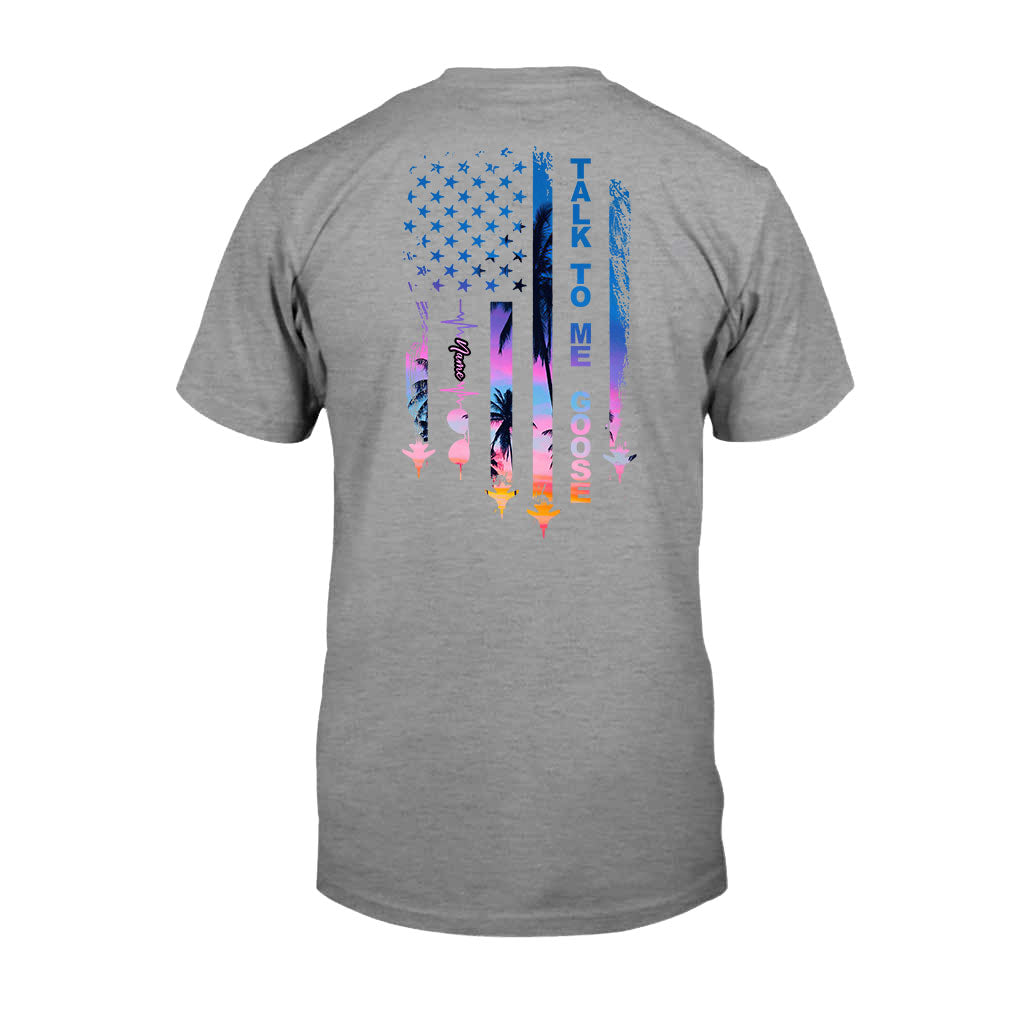 Personalized Independence Day Top Gun T-shirt and Hoodie Gift T-shirt & Hoodie GradoCreations