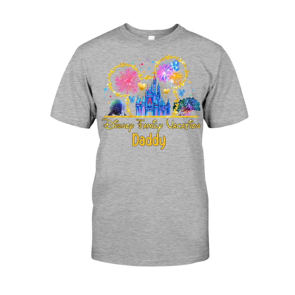 Personalized Disney Family Vacation T-shirt & Hoodie for Dad T-shirt & Hoodie GradoCreations