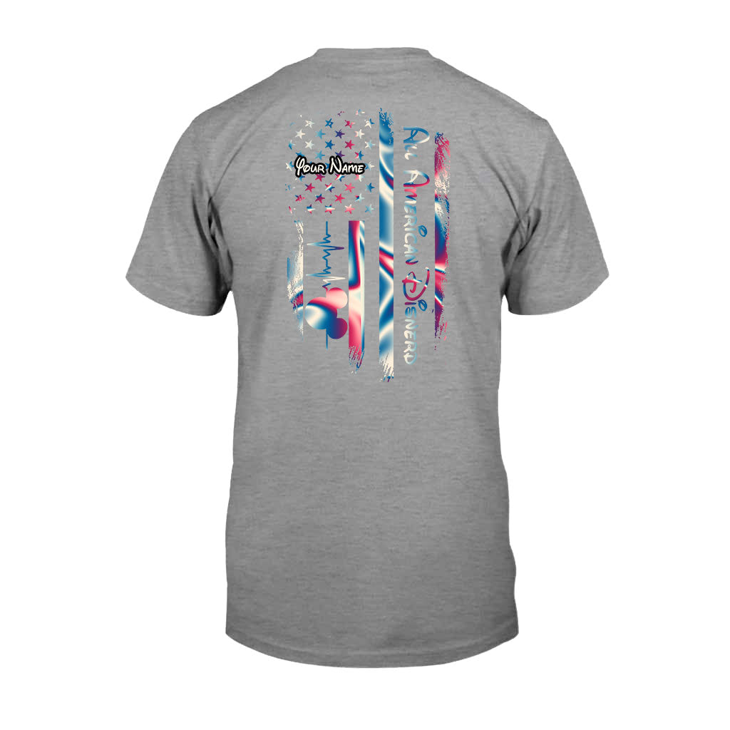 Personalized Independence Day T-Shirt & Hoodie with Name Customization T-shirt & Hoodie GradoCreations