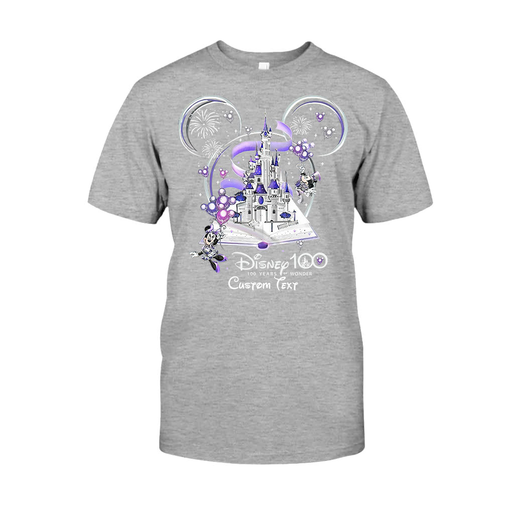 Personalized Disney 100 Years of Wonder T-shirt & Hoodie Gift T-shirt & Hoodie GradoCreations