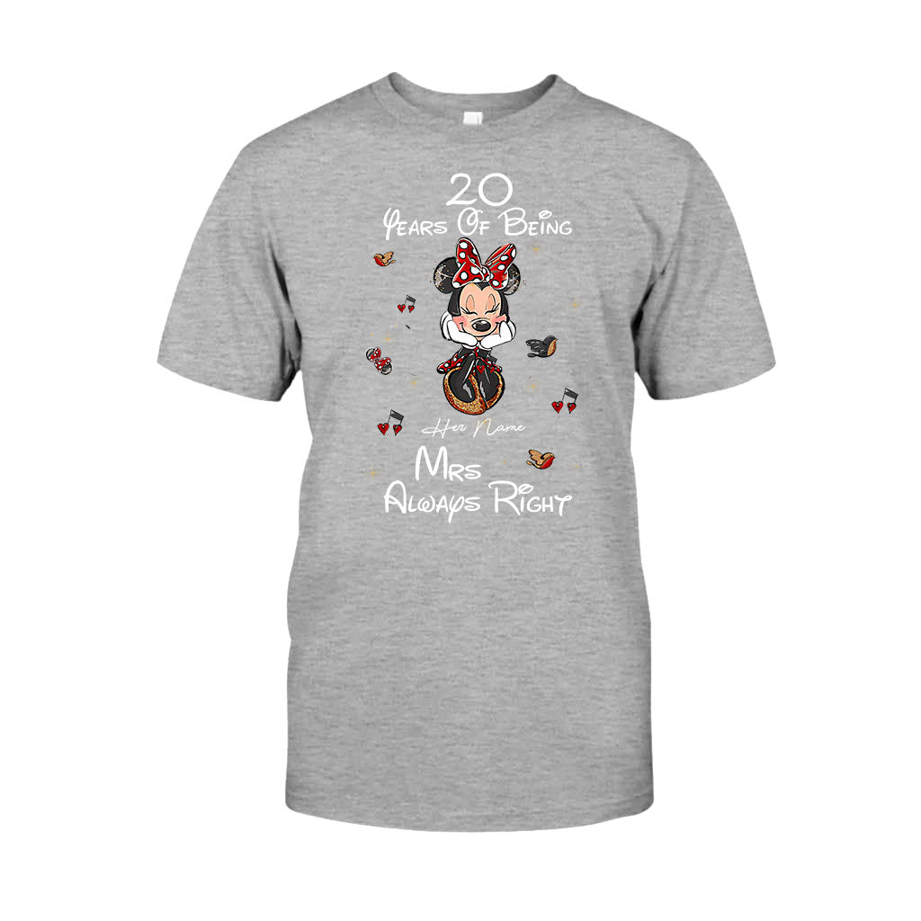 Personalized Couple T-shirt & Hoodie Custom Name Gift Idea T-shirt & Hoodie GradoCreations