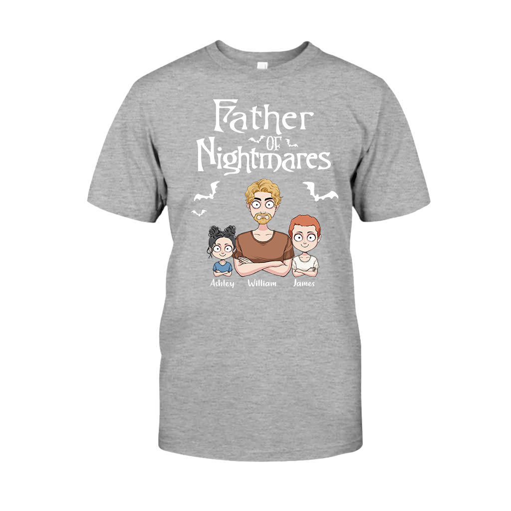 Personalized Father Of Nightmares T-Shirt & Hoodie for Dad T-shirt & Hoodie GradoCreations