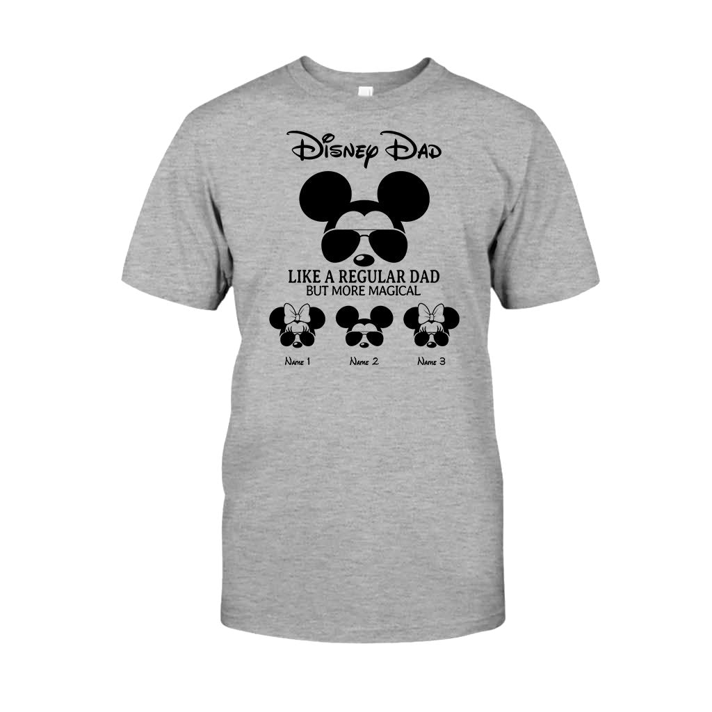 Personalized Magical Dad Mouse T-shirt & Hoodie Gift for Father's Day T-shirt & Hoodie GradoCreations