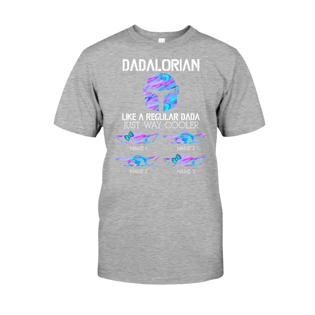 Personalized Dadalorian T-shirt & Hoodie Gift for Dad T-shirt & Hoodie GradoCreations
