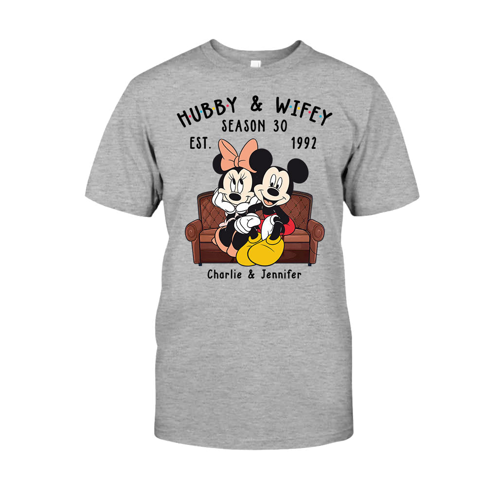 Personalized Couple Mouse T-shirt & Hoodie Gift for Anniversaries T-shirt & Hoodie GradoCreations