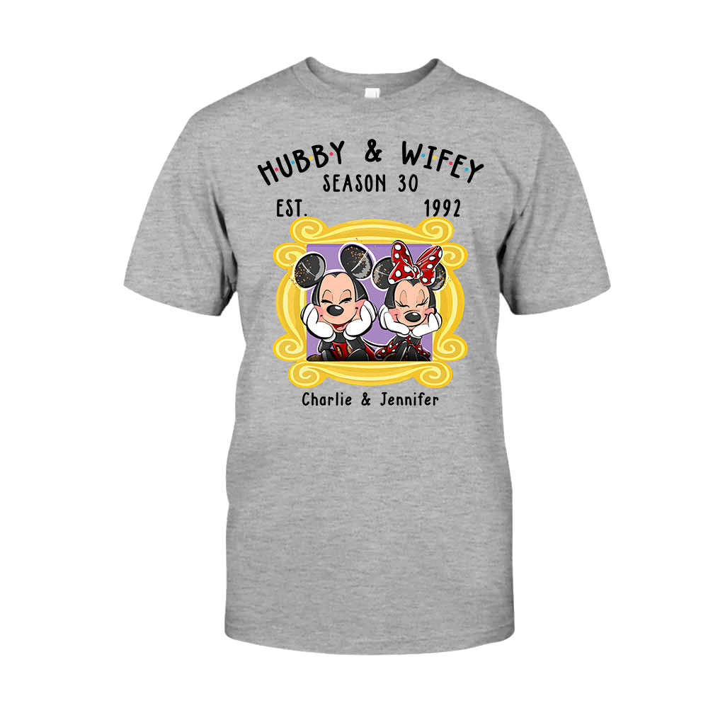 Personalized Couple T-shirt and Hoodie with Cute Design for Anniversary T-shirt & Hoodie GradoCreations