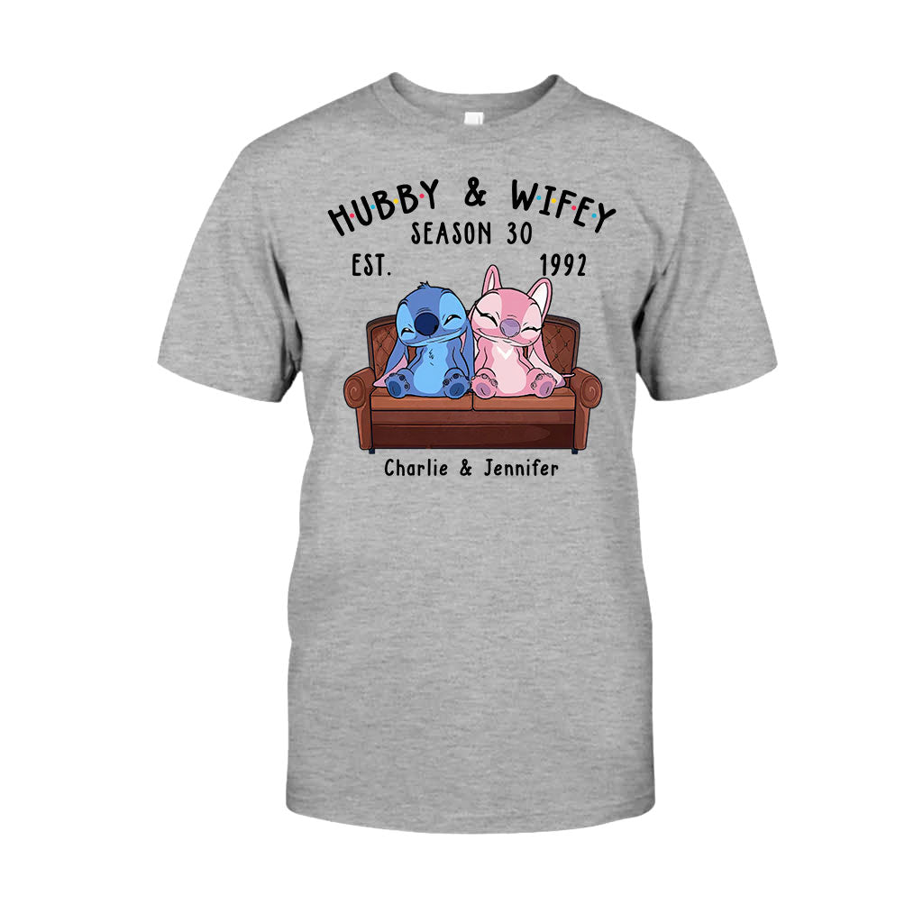 Personalized Couple Ohana T-shirt & Hoodie Custom Gift T-shirt & Hoodie GradoCreations