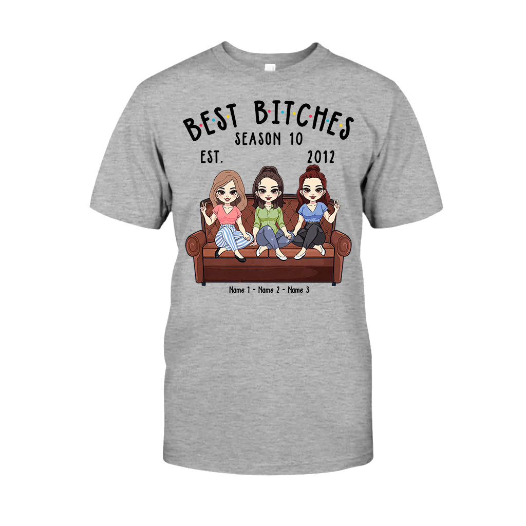 Personalized Bestie T-shirt and Hoodie Gift for Friends T-shirt & Hoodie GradoCreations