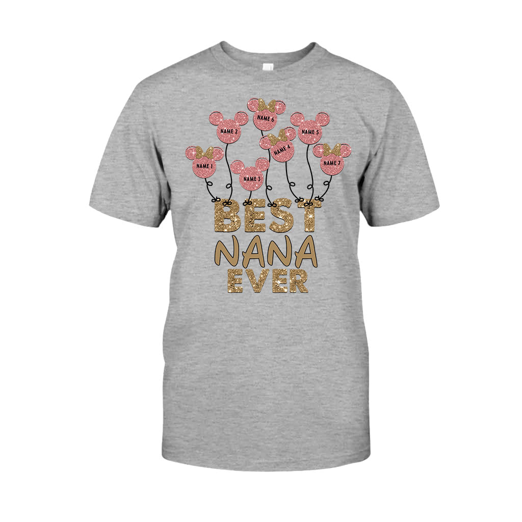 Personalized Mother's Day Mouse T-Shirt & Hoodie Gift for Nana T-shirt & Hoodie GradoCreations