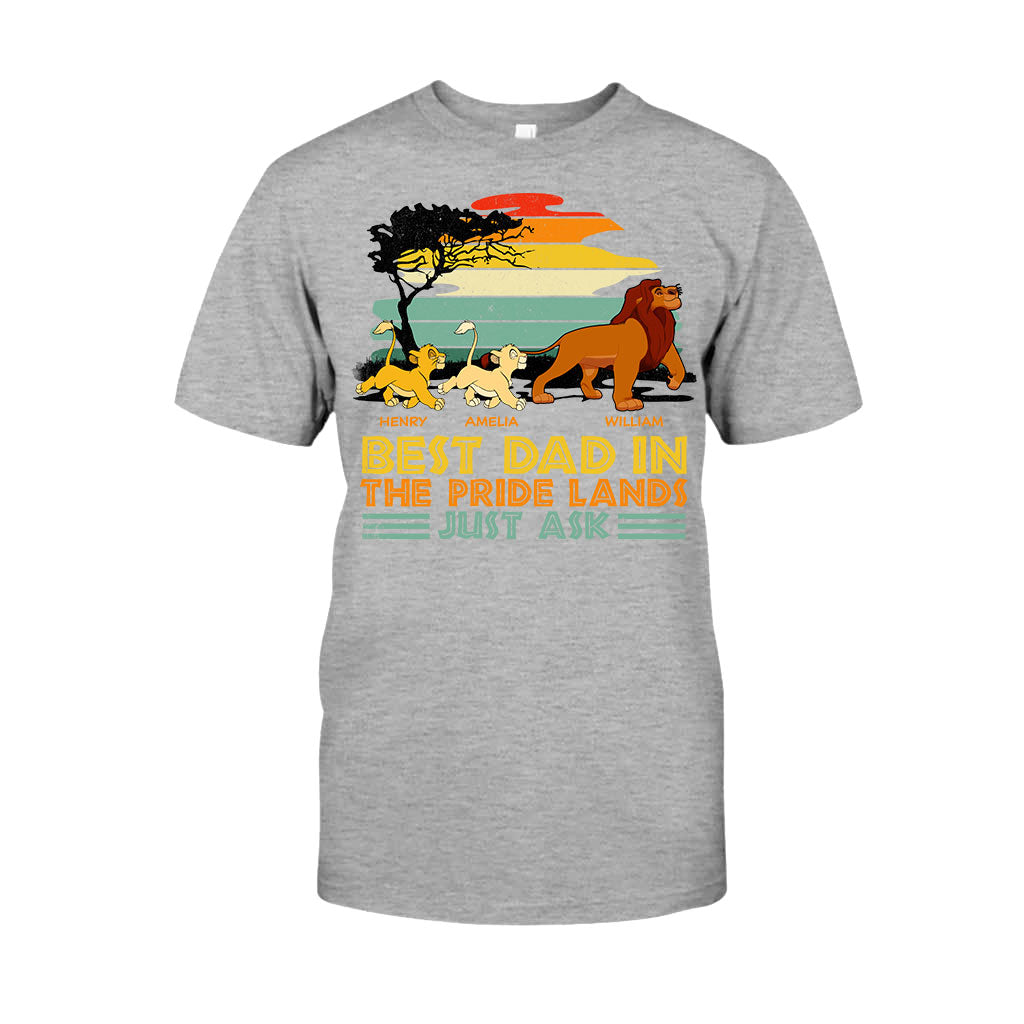 Personalized Best Dad T-Shirt & Hoodie for Father's Day Gift T-shirt & Hoodie GradoCreations