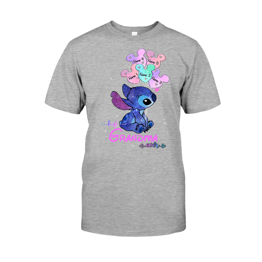 Personalized Best Grandma Ever T-shirt & Hoodie with Names for Mother's Day T-shirt & Hoodie GradoCreations
