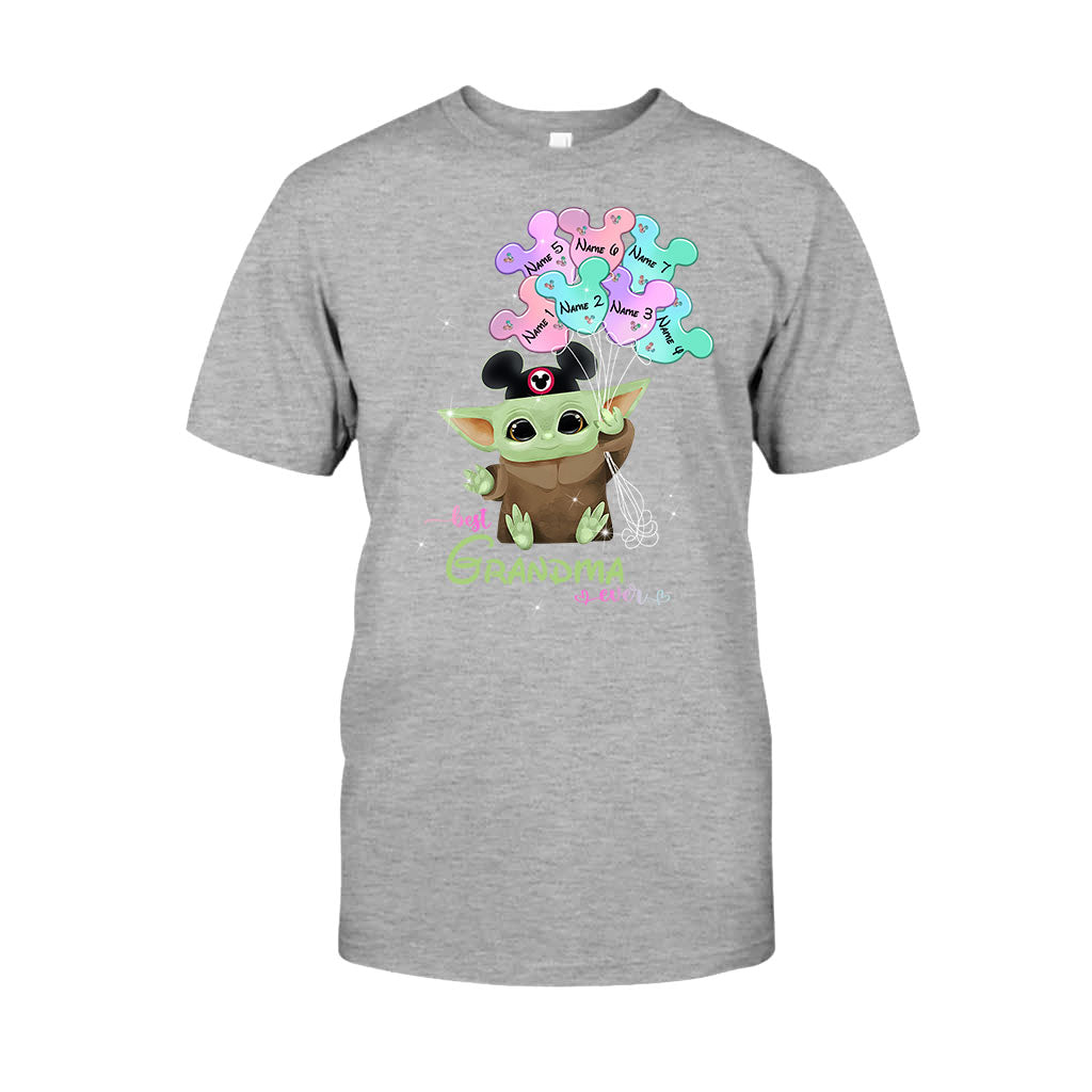 Personalized Best Grandma Ever T-shirt & Hoodie Gift for Mother's Day T-shirt & Hoodie GradoCreations