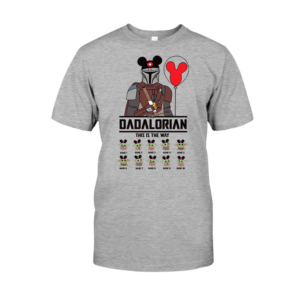 Personalized DADALORIAN T-Shirt & Hoodie Gift for Dad T-shirt & Hoodie GradoCreations