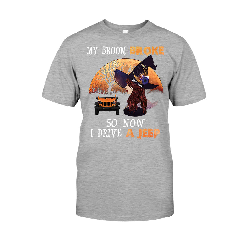 Personalized Halloween T-Shirt & Hoodie Custom Name for Jeep Lovers T-shirt & Hoodie GradoCreations
