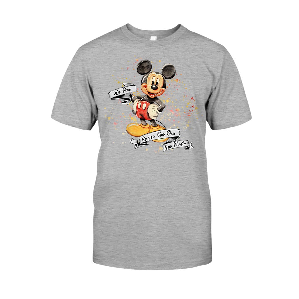 Personalized Mickey Mouse Ears T-shirt & Hoodie Gift for Birthday T-shirt & Hoodie GradoCreations