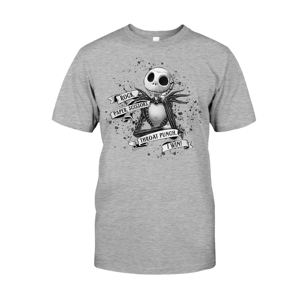 Personalized Rock Paper Scissors T-Shirt & Hoodie Gift for Halloween T-shirt & Hoodie GradoCreations