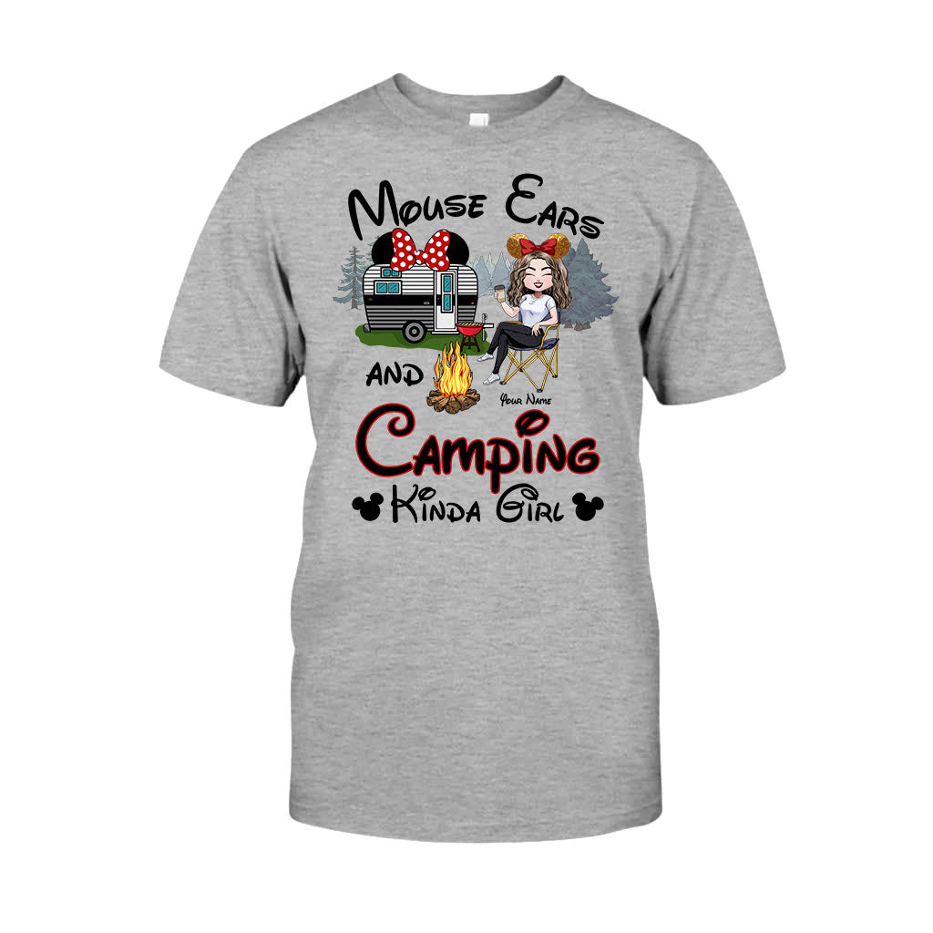 Personalized Camping Kinda Girl T-shirt Hoodie Custom Gift T-shirt & Hoodie GradoCreations