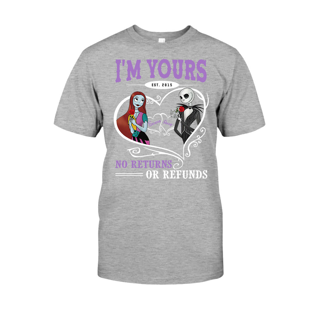 Personalized I'm Yours No Returns Nightmare T-Shirt & Hoodie Gift T-shirt & Hoodie GradoCreations