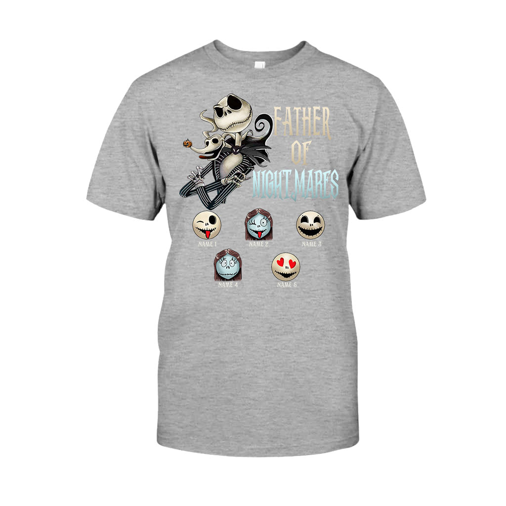 Personalized Father's Day Nightmare T-shirt & Hoodie Gift for Dad T-shirt & Hoodie GradoCreations