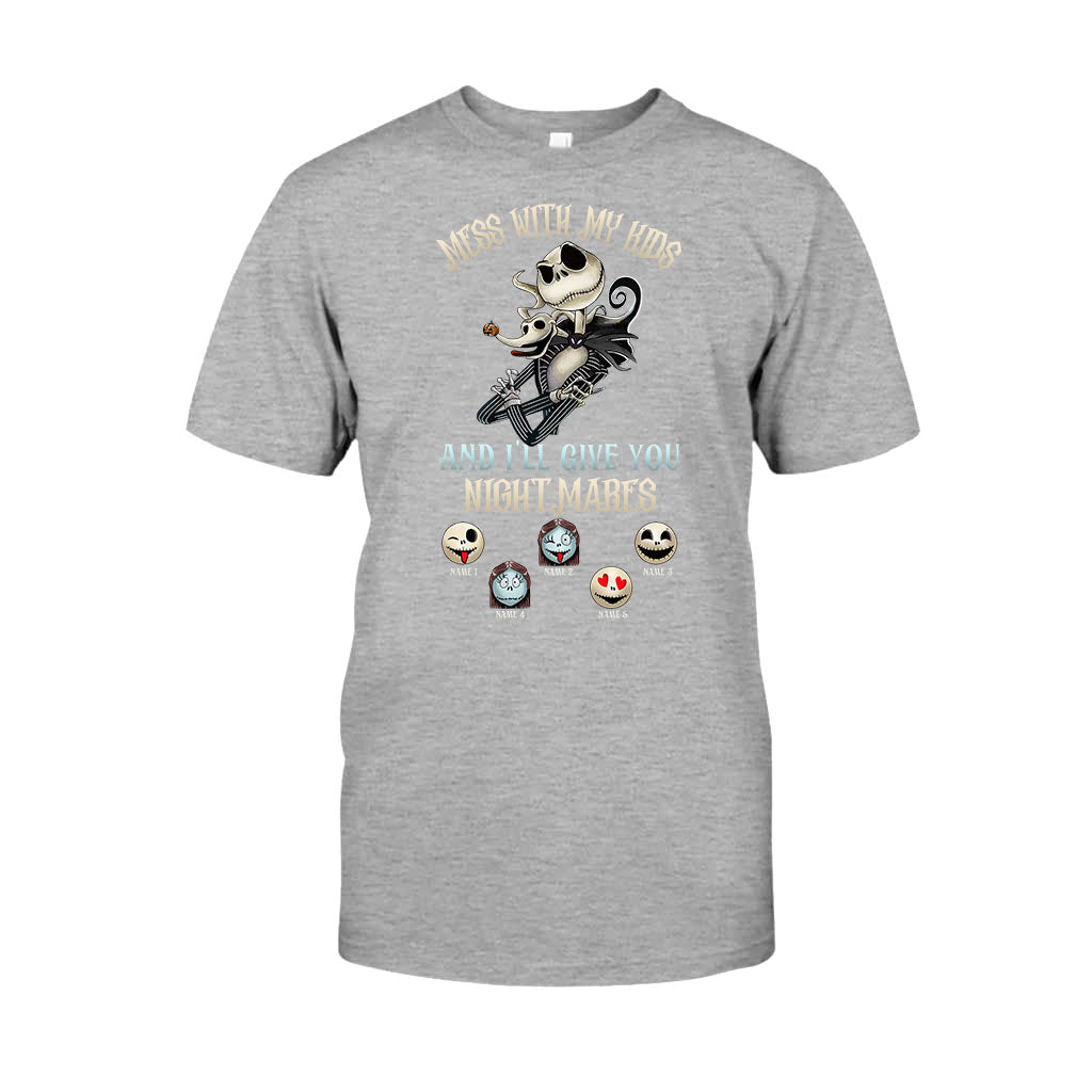 Personalized Nightmare T-shirt and Hoodie Gift for Dad | Halloween & Father's Day T-shirt & Hoodie GradoCreations