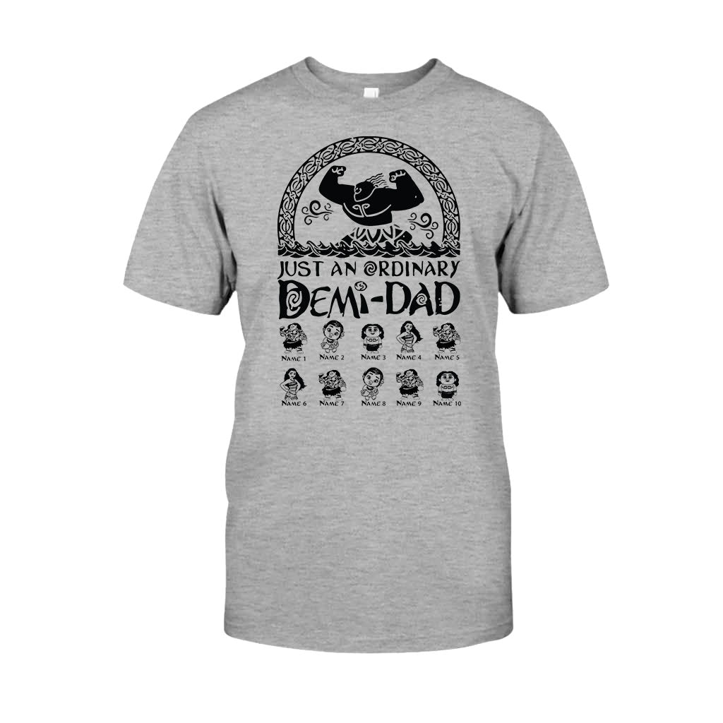 Personalized Demi-Dad T-Shirt & Hoodie Custom Name Gift for Father's Day T-shirt & Hoodie GradoCreations