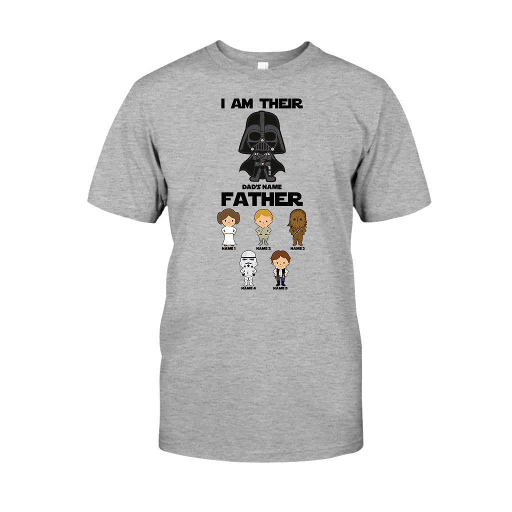 Personalized I Am Their Father T-shirt & Hoodie for Dad T-shirt & Hoodie GradoCreations