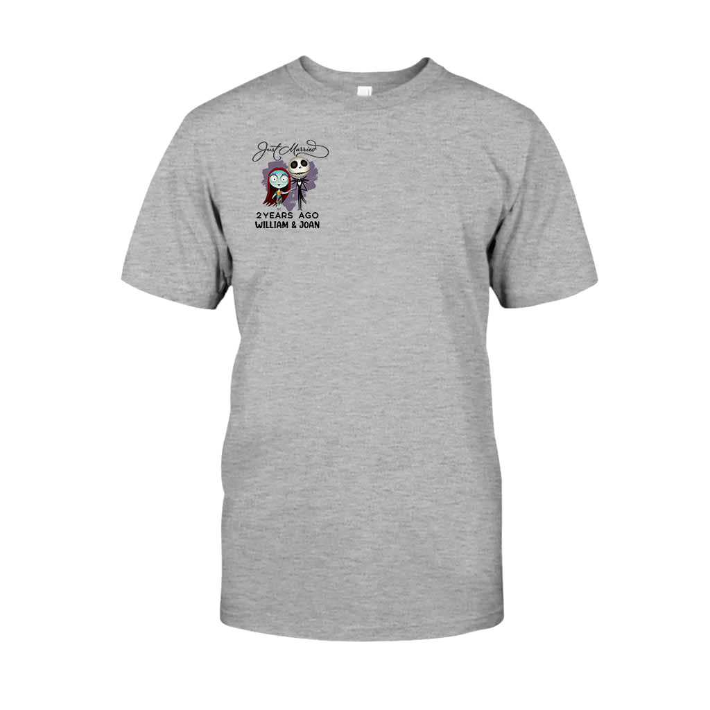 Personalized Just Married Couple T-shirt & Hoodie Gift T-shirt & Hoodie GradoCreations