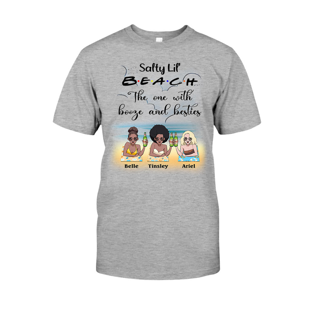 Personalized Salty Lil' Besties T-shirt & Hoodie Gift for Friends T-shirt & Hoodie GradoCreations