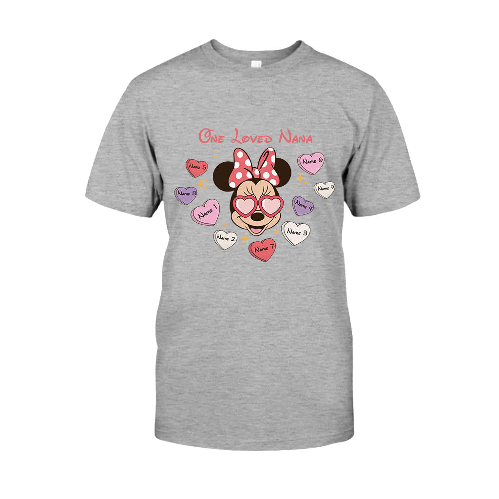 Personalized Valentine's Grandma T-Shirt & Hoodie Gift for Nana T-shirt & Hoodie GradoCreations