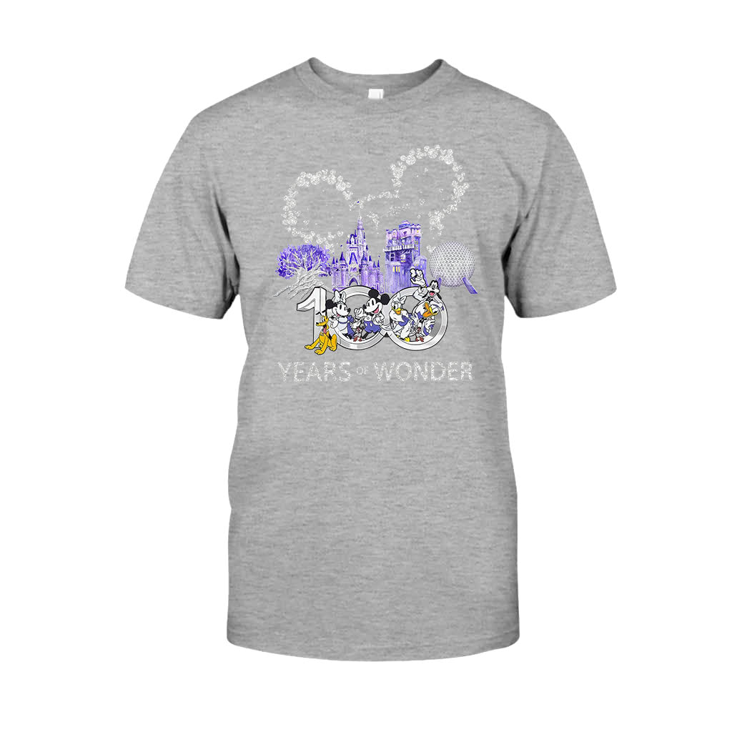 100 Years of Wonder T-shirt & Hoodie for Disney Fans T-shirt & Hoodie GradoCreations