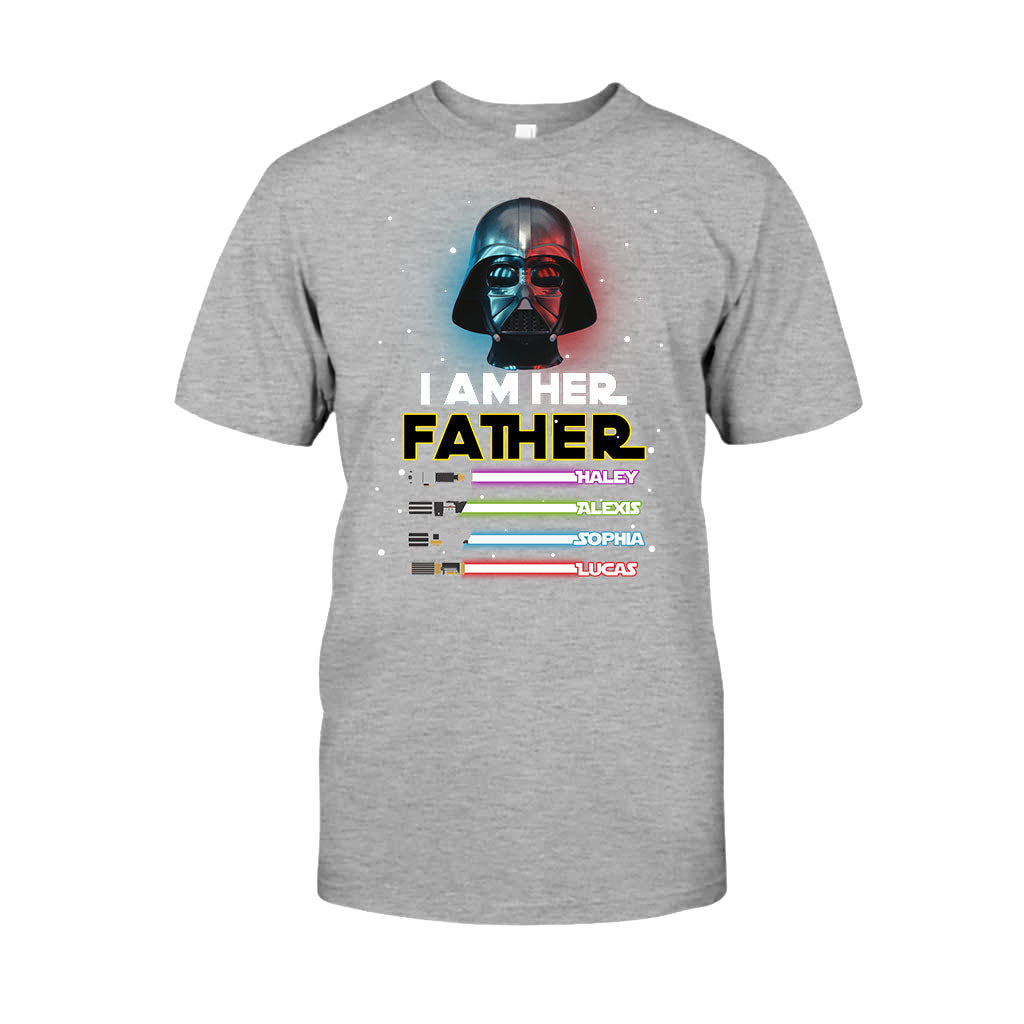 Personalized I Am Their Father T-shirt and Hoodie for Dad T-shirt & Hoodie GradoCreations