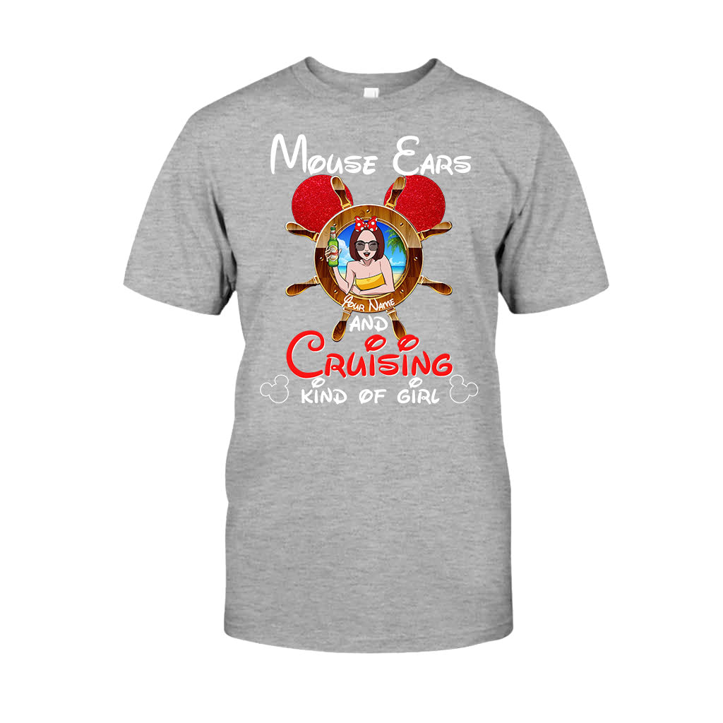 Personalized Mouse Ears Cruising T-shirt & Hoodie Gift for Her T-shirt & Hoodie GradoCreations