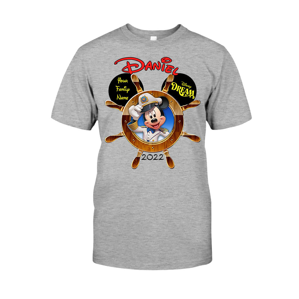 Personalized Mickey Mouse Ears Cruise T-shirt & Hoodie Gift for Family T-shirt & Hoodie GradoCreations
