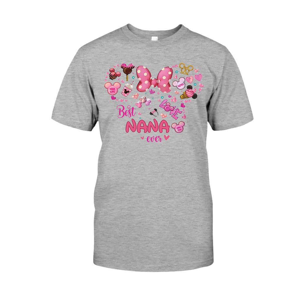 Personalized Best Nana Ever T-shirt & Hoodie Gift for Grandma T-shirt & Hoodie GradoCreations
