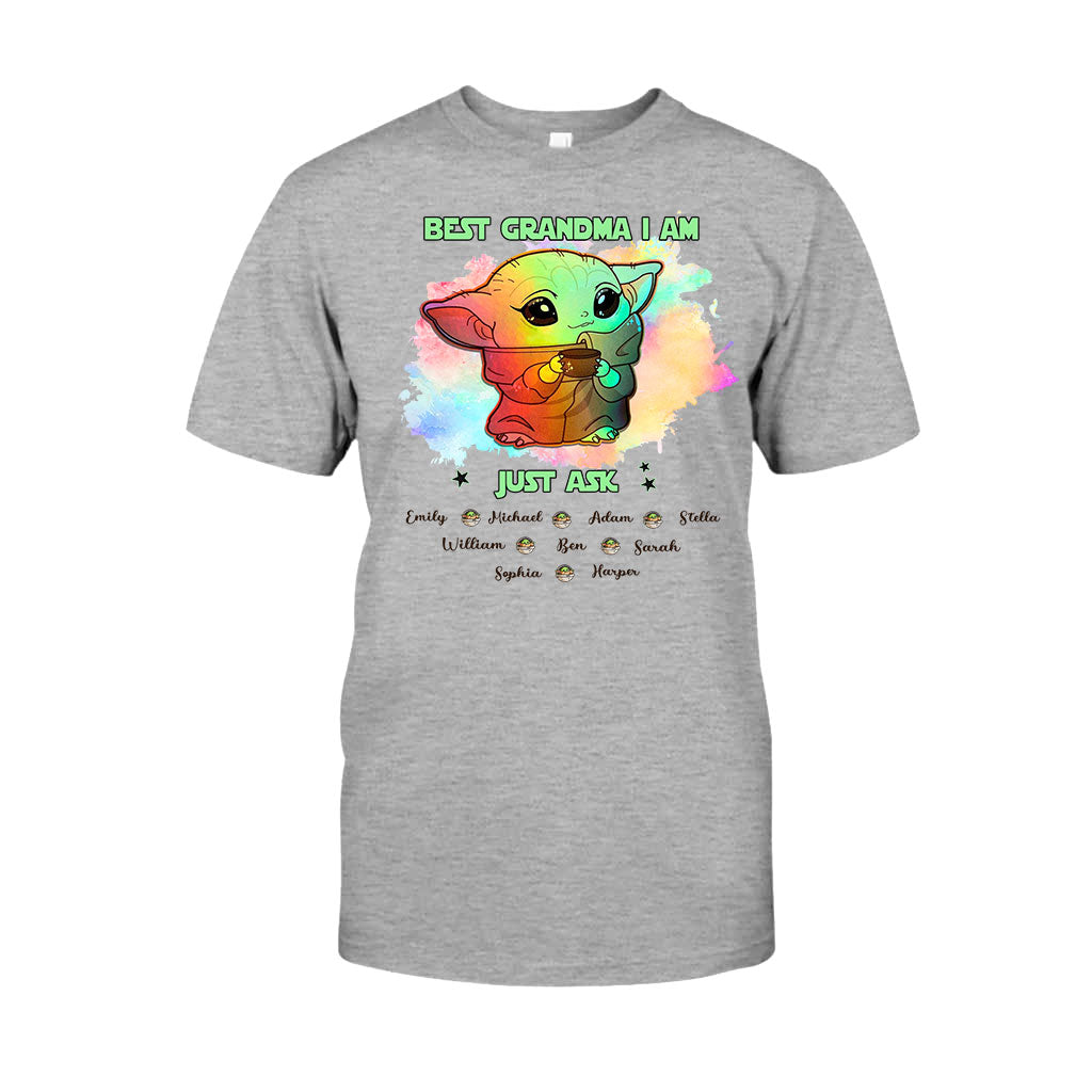 Personalized Best Grandma T-shirt & Hoodie with Custom Names Gift T-shirt & Hoodie GradoCreations